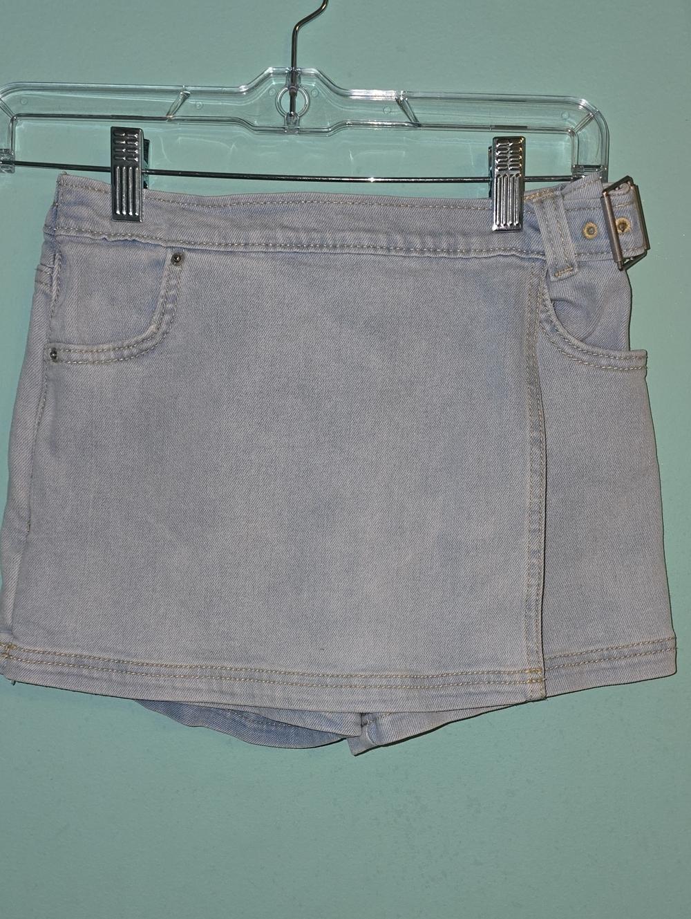 Levi's Light Blue Denim Skort